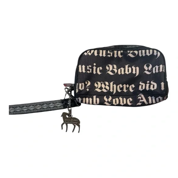 Rare LeSportsac Black and Red Wristlet | Gwen Stefani - Picture 1 of 5